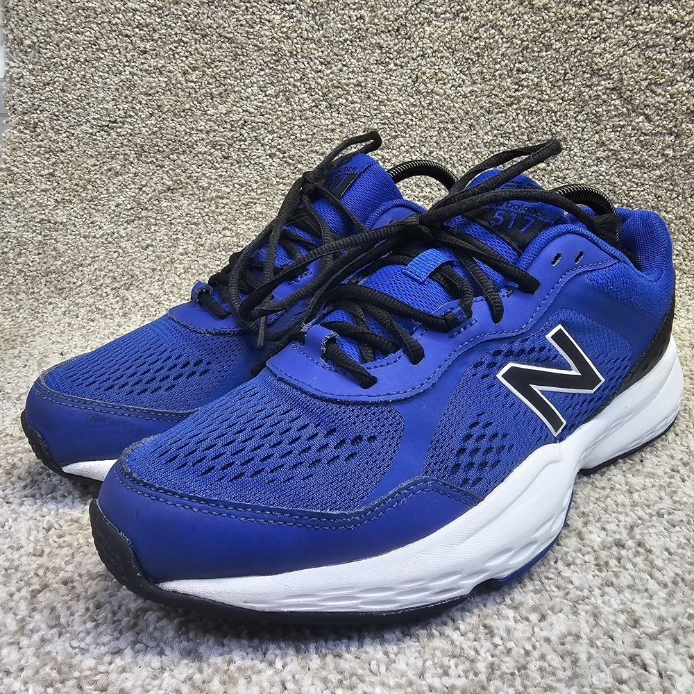 New Balance 517 Abzorb MX517CB2 Men's Running Shoes Size 9D Blue White